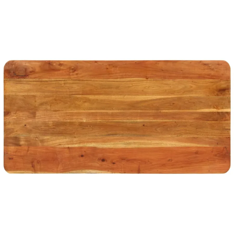 Table à manger 110x55x76 cm bois d'acacia massif - 4