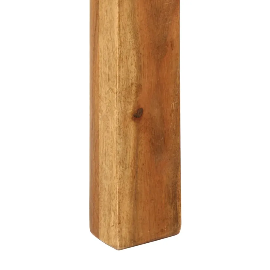Table à manger 110x55x76 cm bois d'acacia massif - 6