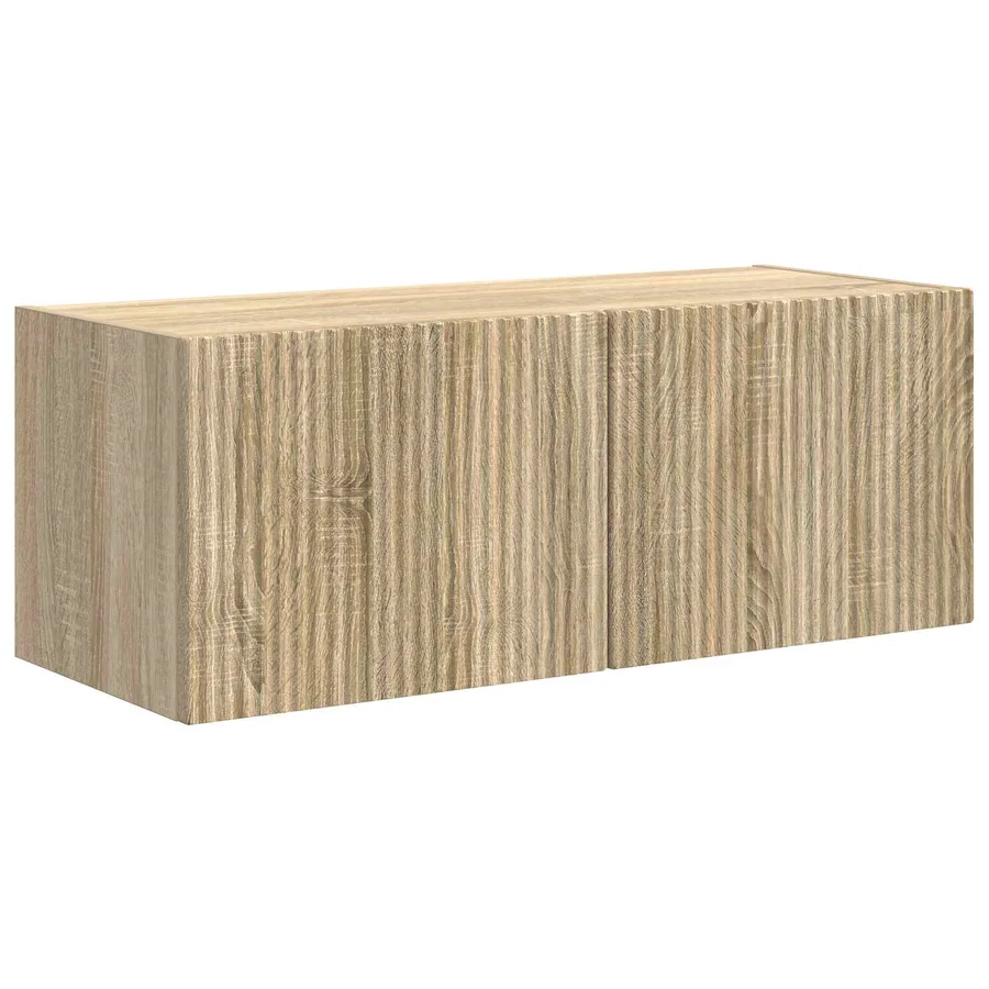 Ensemble meuble TV 3 pcs Chêne Sonoma Bois d'ingénierie - 5
