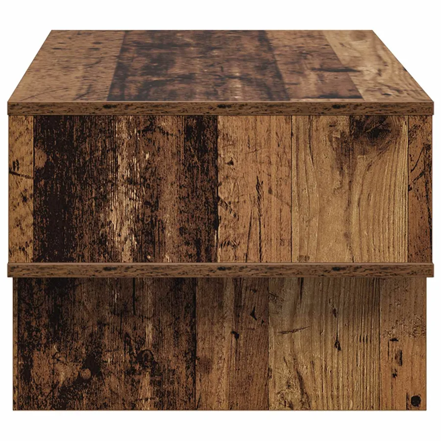 Table basse Bois ancien 80 x 46 x 35 cm Bois d'ingénierie - 6