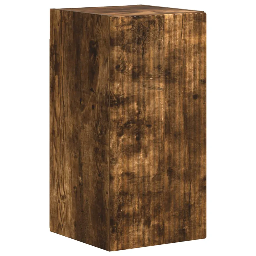 Ensemble meuble TV 4 pcs Chêne fumé Bois d'ingénierie - 7