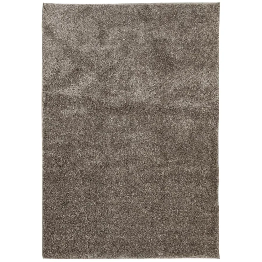 Tapis ISTAN à poils longs aspect brillant gris 160x230 cm - 2