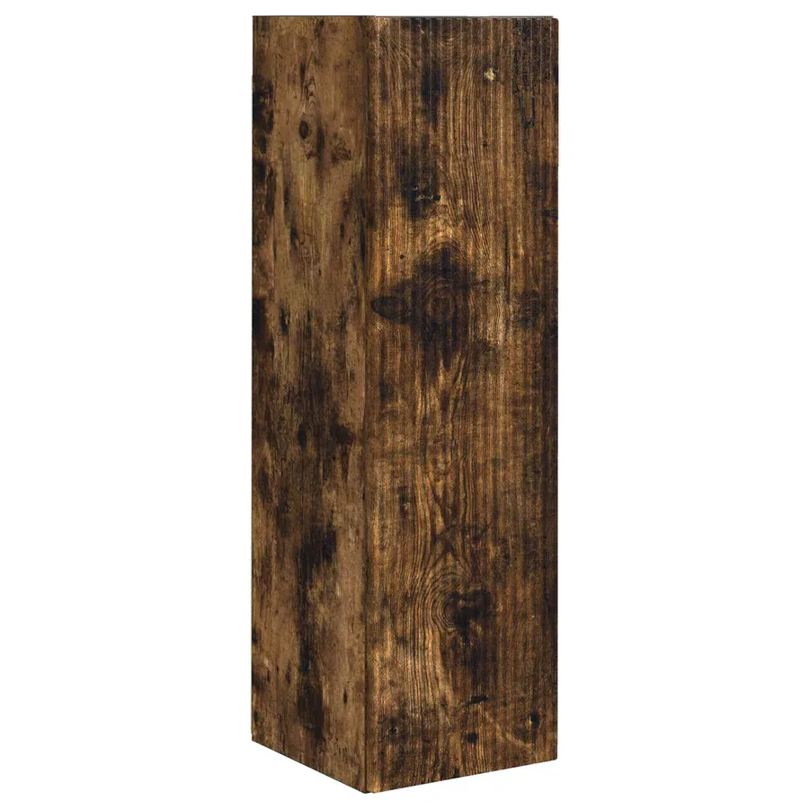 Ensemble meuble TV 3 pcs Chêne fumé Bois d'ingénierie - 7