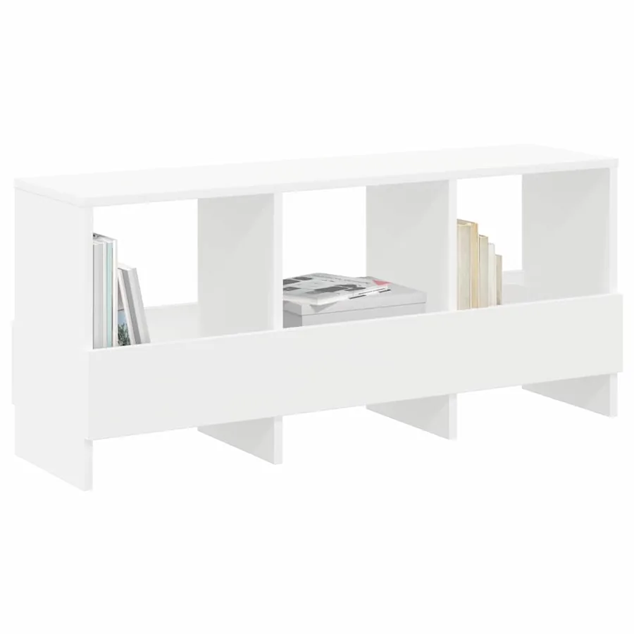 Étagère à magazines Blanc 102 x 30 x 45 cm - 3