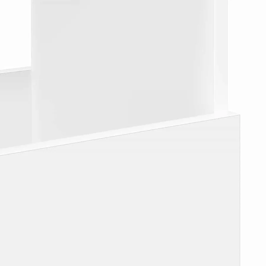 Étagère à magazines Blanc 102 x 30 x 45 cm - 8