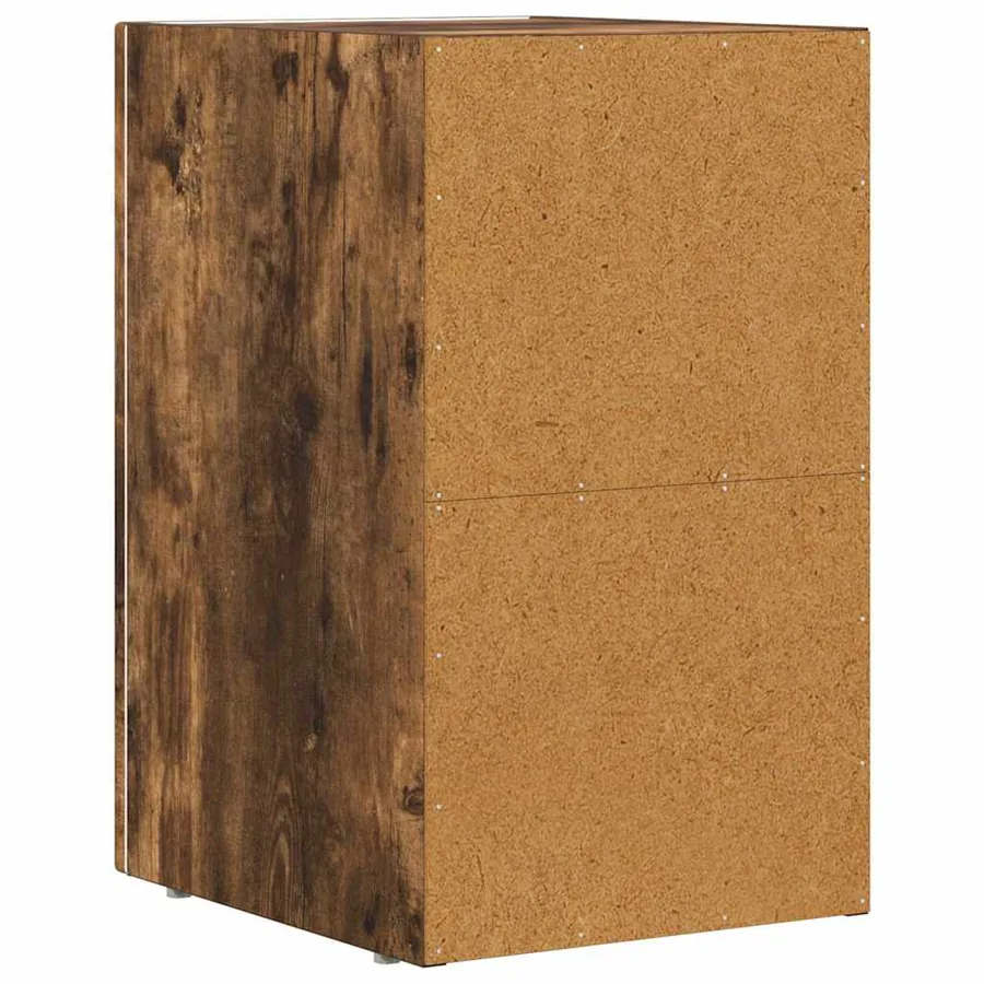 Table de chevet ELST Chêne fumé 29,5 x 33,5 x 50 cm - 6