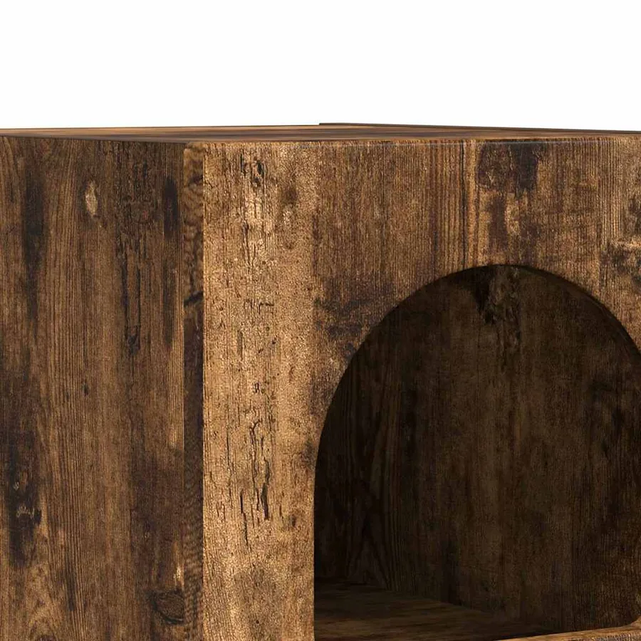 Table de chevet ELST Chêne fumé 29,5 x 33,5 x 50 cm - 7