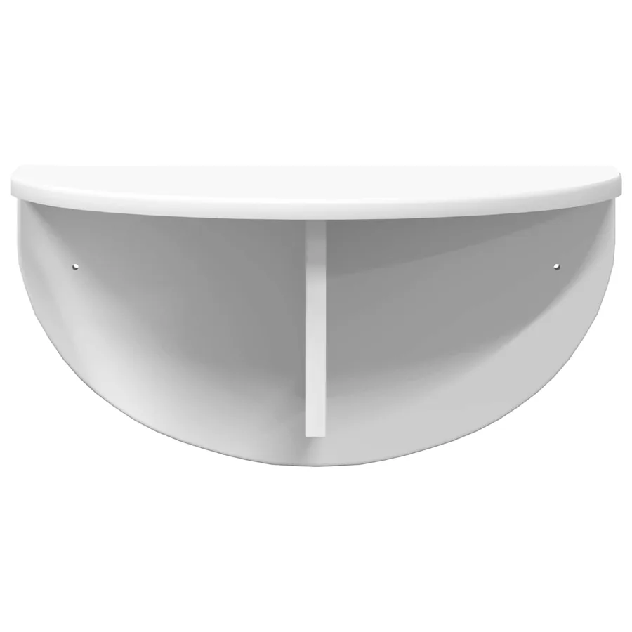 Étagère Murale Blanc 48 x 24 x 24 cm Bois d'ingénierie - 5