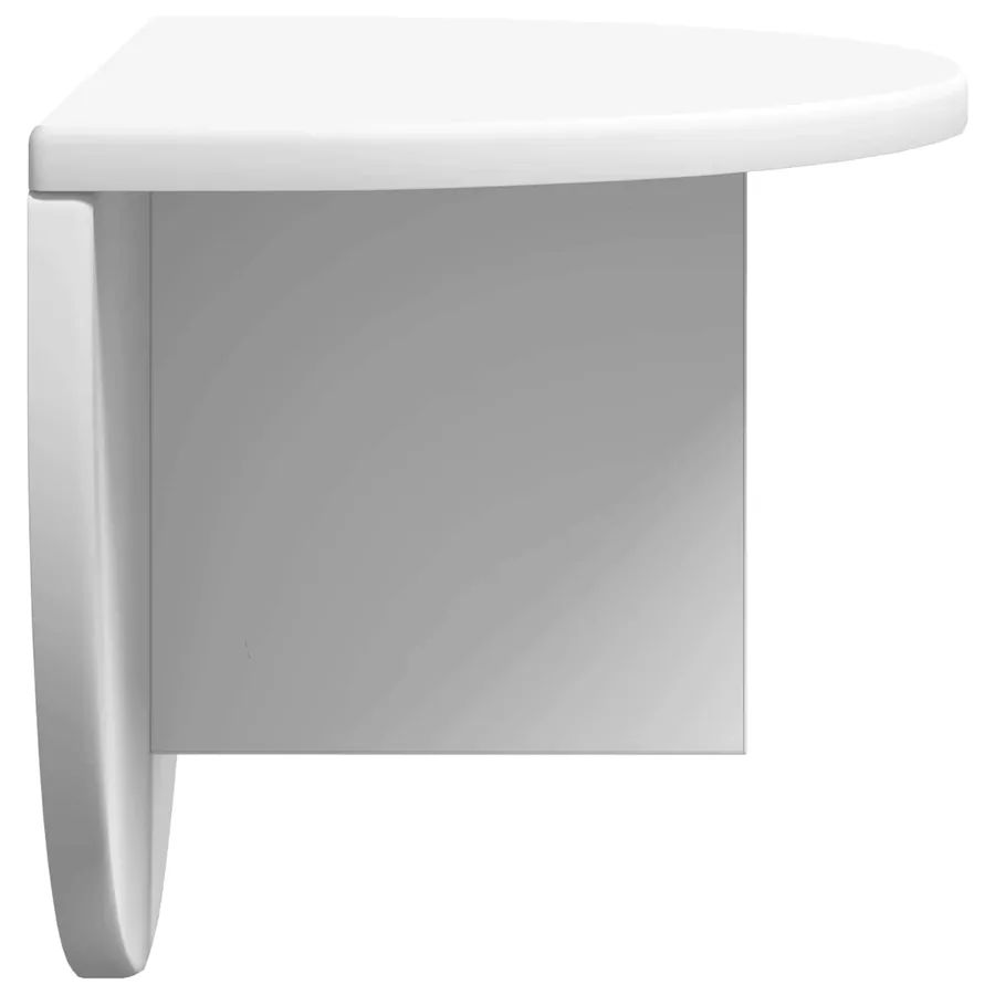Étagère Murale Blanc 48 x 24 x 24 cm Bois d'ingénierie - 6