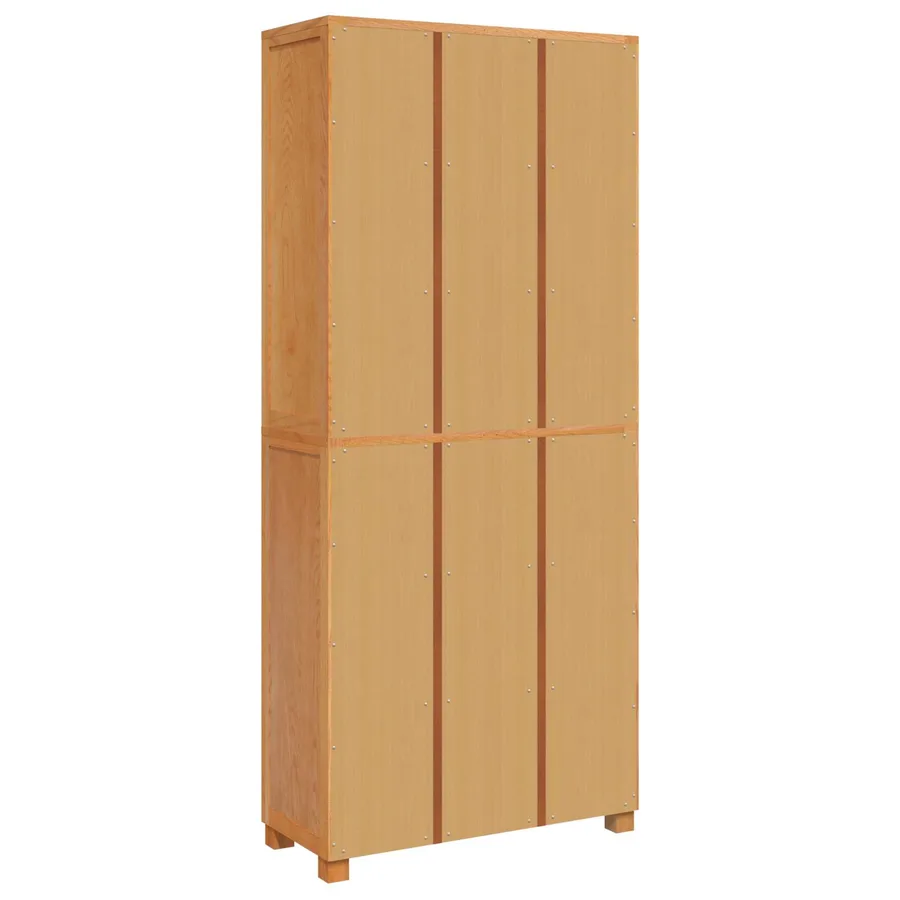 Ensemble de meubles de rangement avec étagère 2 pc Naturel - 9