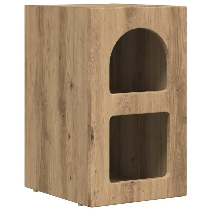 Table de chevet ELST 2 pc Chêne artisanal 29,5 x 33,5 x 50 cm - 5