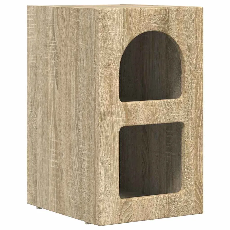 Table de chevet ELST 2 pc Chêne Sonoma 29,5 x 33,5 x 50 cm - 5