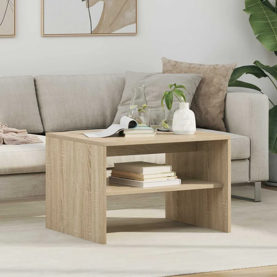 Table basse Chêne Sonoma 60 x 50 x 40 cm Bois d'ingénierie