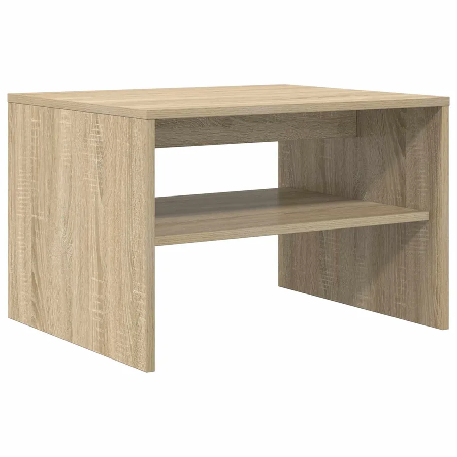 Table basse Chêne Sonoma 60 x 50 x 40 cm Bois d'ingénierie - 7