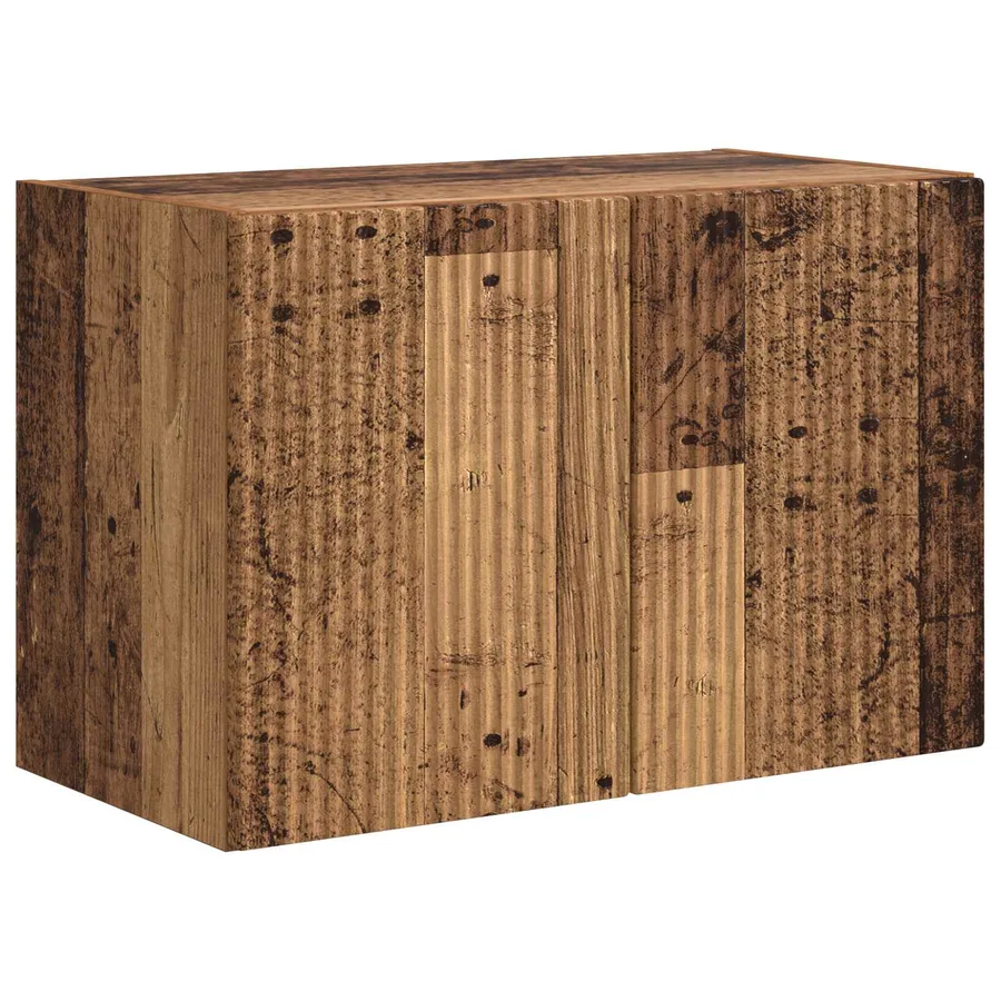Meuble TV mural Bois Ancien 59,5 x 31 x 40 cm Bois d'ingénierie - 2