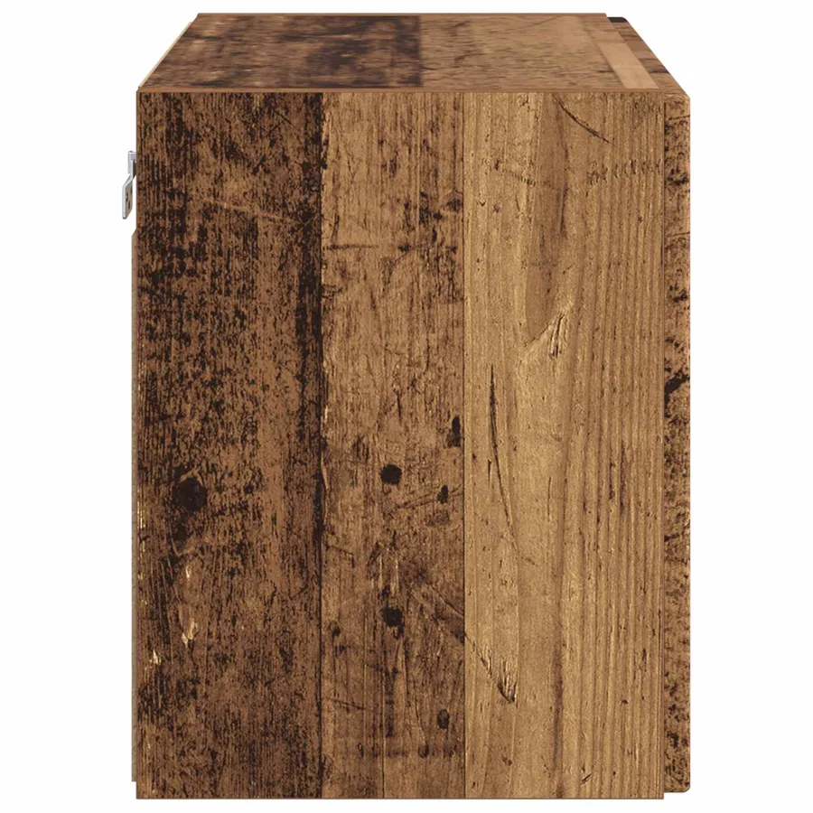 Meuble TV mural Bois Ancien 59,5 x 31 x 40 cm Bois d'ingénierie - 7