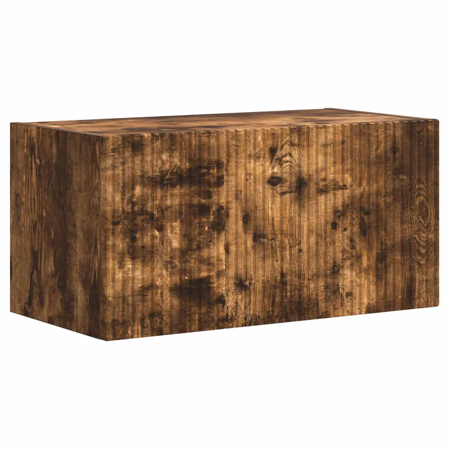 Ensemble meuble TV 8 pcs Chêne fumé Bois d'ingénierie - 5