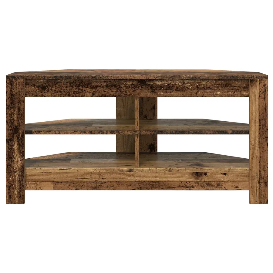 MeubleTVd'Angle Bois Ancien 102 x 40,5 x 45 cm - 5