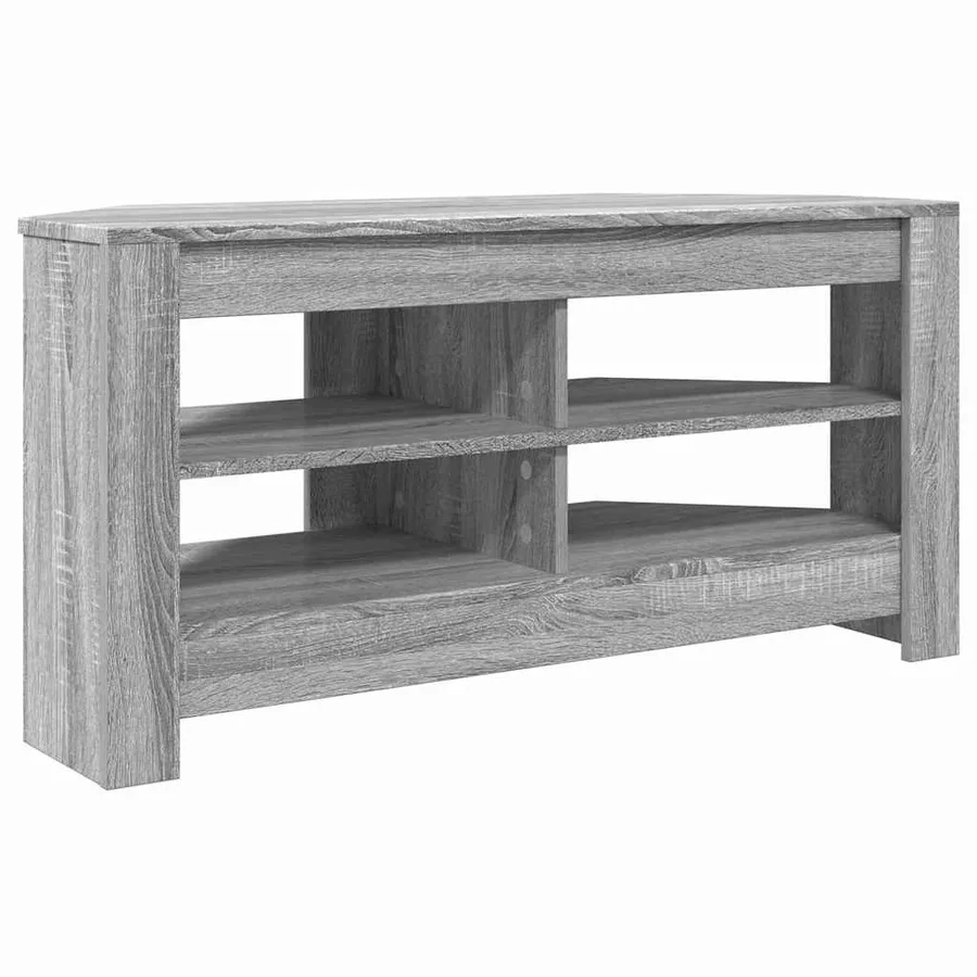 MeubleTVd'Angle Gris Sonoma 102 x 40,5 x 45 cm - 2