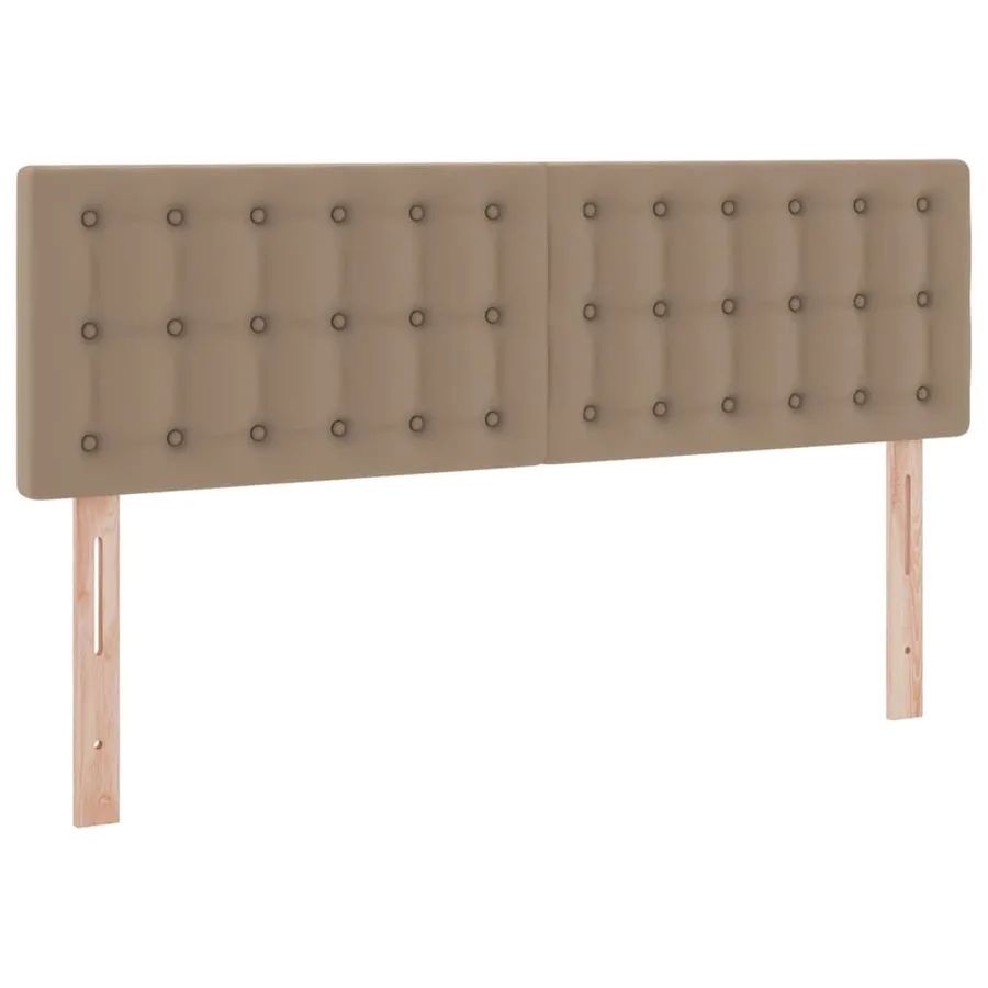 Lit avec rangement et matelas Cappuccino 140 x 190 cm - 9