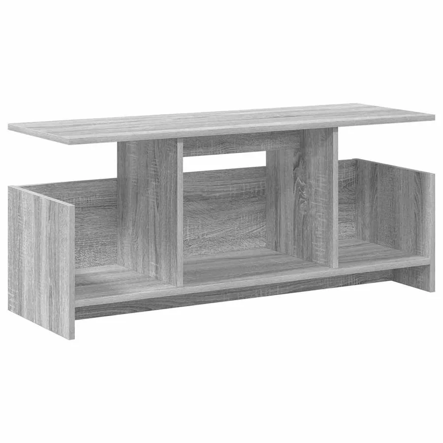 Meuble TV Gris Sonoma 102 x 35 x 45 cm Bois d'ingénierie - 2