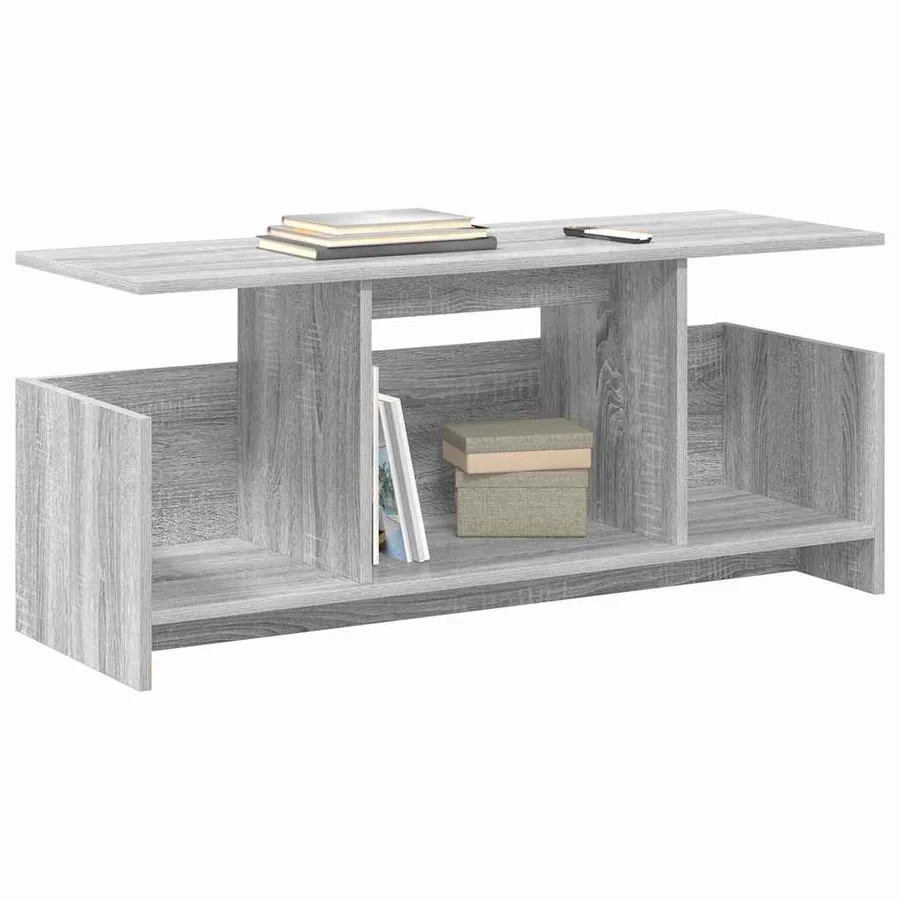 Meuble TV Gris Sonoma 102 x 35 x 45 cm Bois d'ingénierie - 3