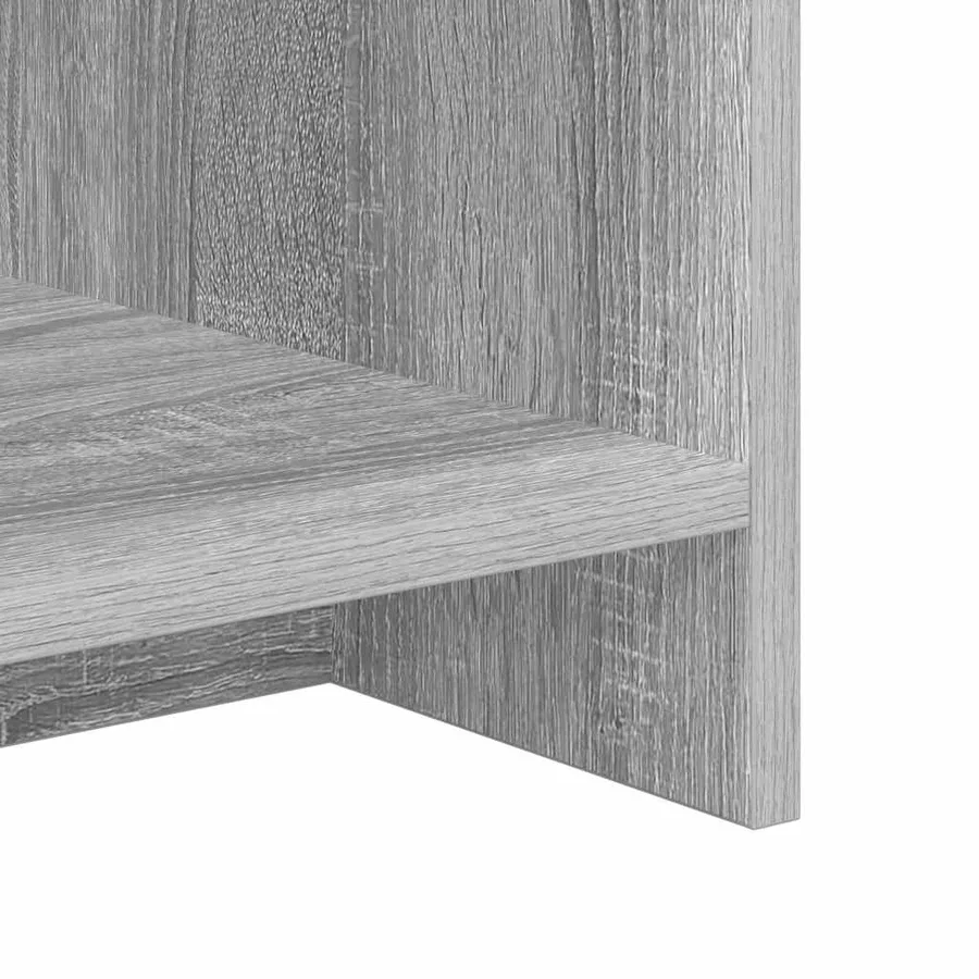 Meuble TV Gris Sonoma 102 x 35 x 45 cm Bois d'ingénierie - 9
