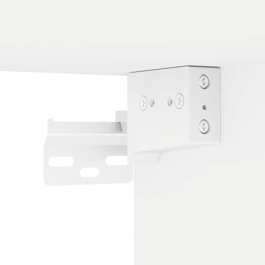 Meuble TV mural Blanc 30 x 31 x 40 cm Bois d'ingénierie - 11