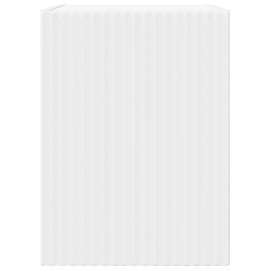 Meuble TV mural Blanc 30 x 31 x 40 cm Bois d'ingénierie - 6