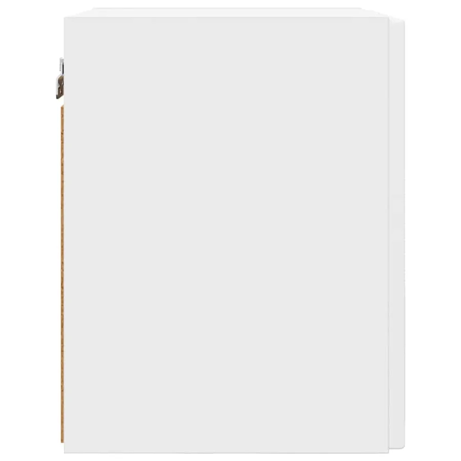 Meuble TV mural Blanc 30 x 31 x 40 cm Bois d'ingénierie - 7