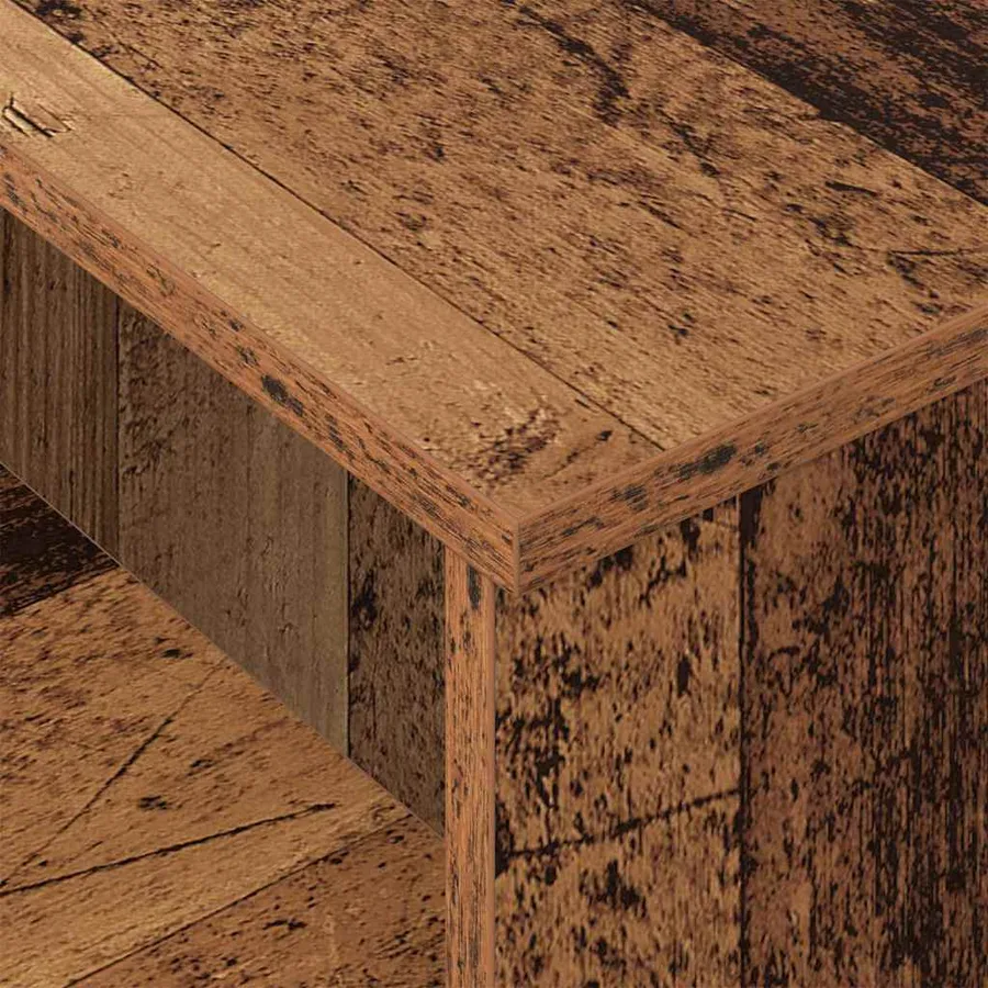 Table console Bois ancien 91,5 x 35 x 38,5 cm Bois d'ingénierie - 9