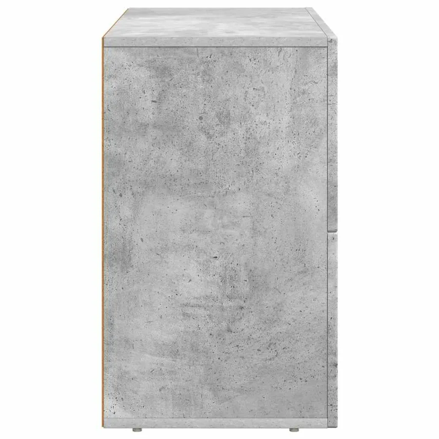 Buffet ELST Gris béton 80,5 x 35 x 59 cm Bois d'ingénierie - 7