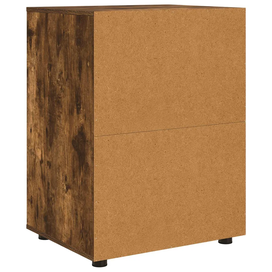 Armoire de rangement Chêne fumé 60 x 48 x 81 cm - 8