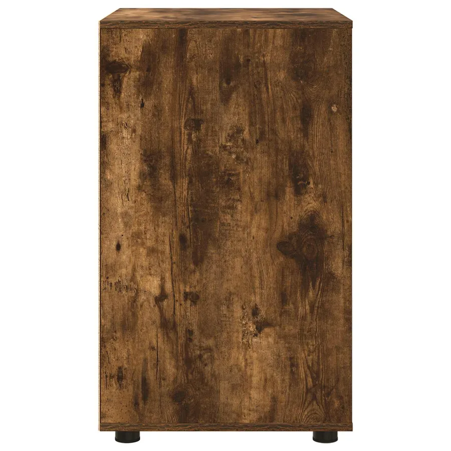 Armoire de rangement Chêne fumé 60 x 48 x 81 cm - 9
