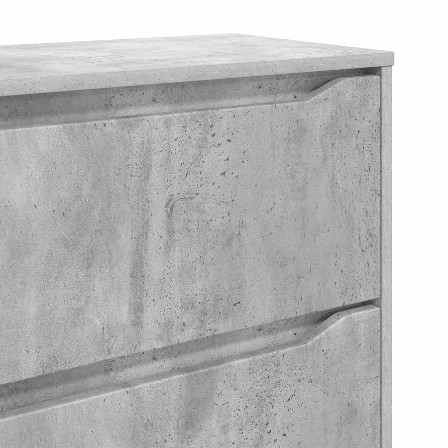 Armoire de rangement Gris béton 60 x 48 x 81 cm - 12