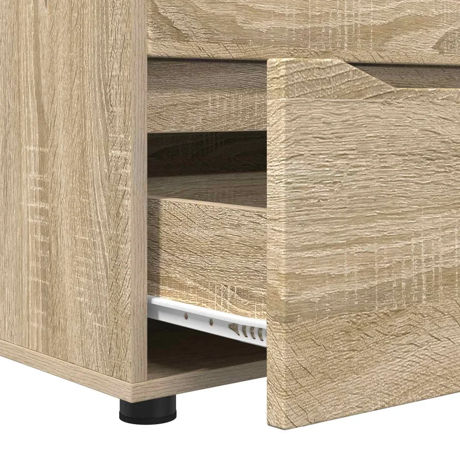 Armoire de rangement Chêne Sonoma 60 x 48 x 57 cm - 9
