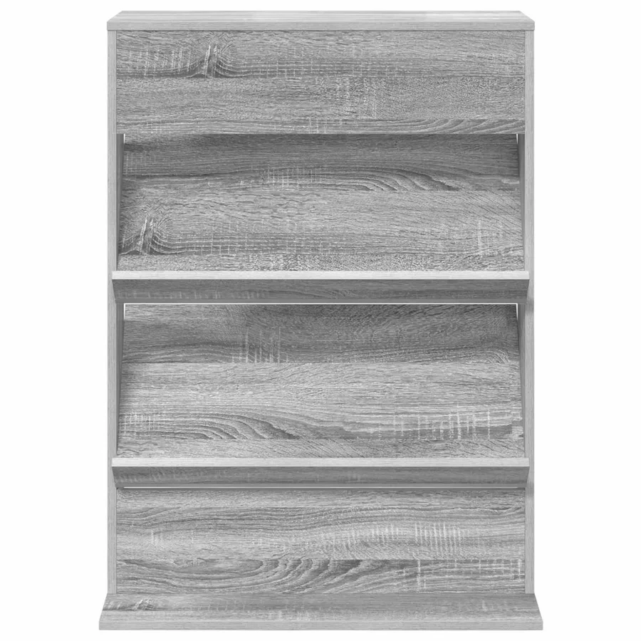 Étagère à magazines avec étagère Gris Sonoma 70 x 41 x 96 cm - 5