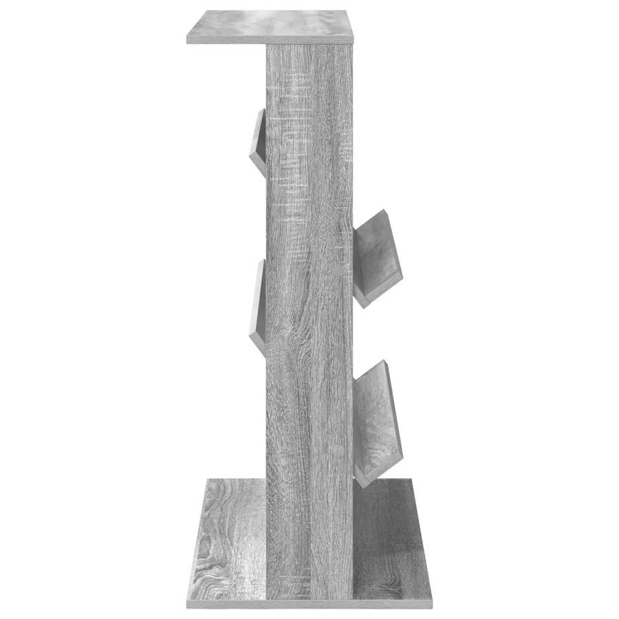 Étagère à magazines avec étagère Gris Sonoma 70 x 41 x 96 cm - 6