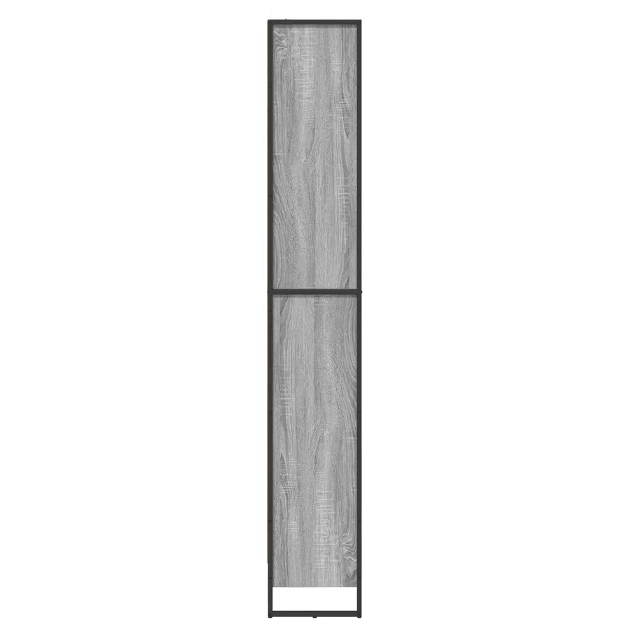 Bibliothèque 80 x 30 x 189,5 cm Bois d'ingénierie Gris Sonoma - 6