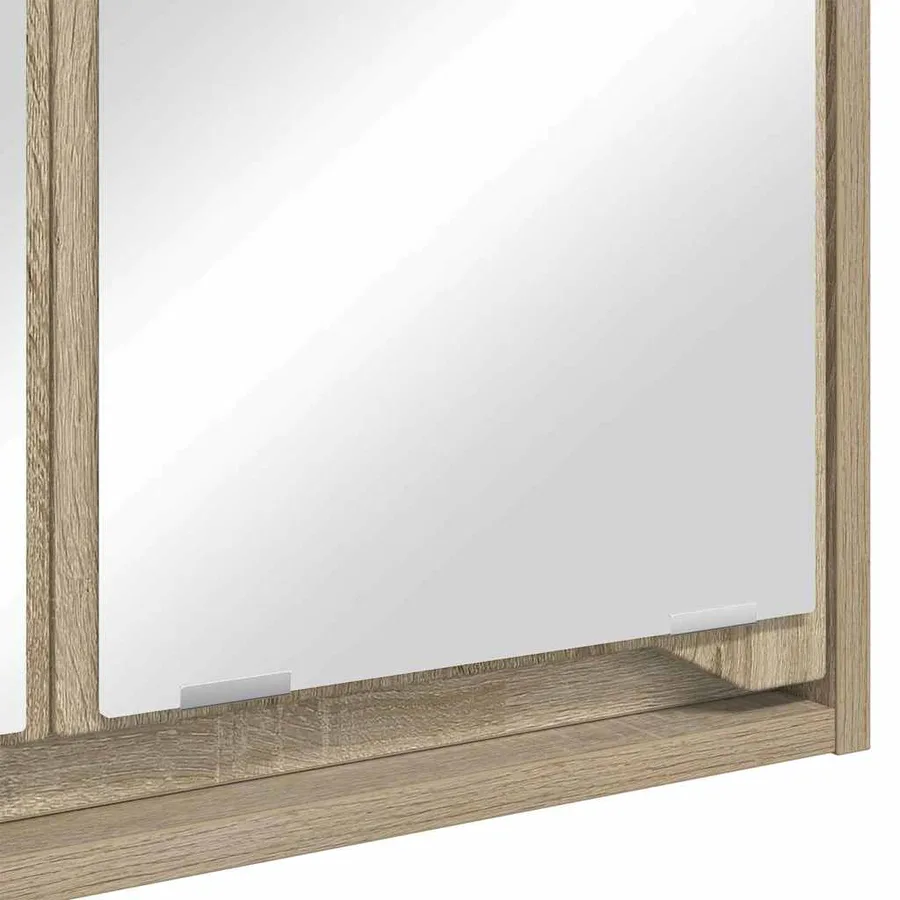 Armoire Miroir de Salle de Bain Chêne Sonoma 60 x 20 x 60 cm - 11