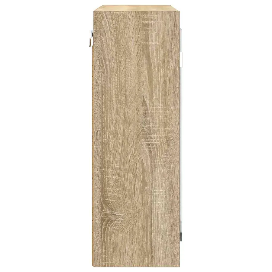 Armoire Miroir de Salle de Bain Chêne Sonoma 60 x 20 x 60 cm - 7
