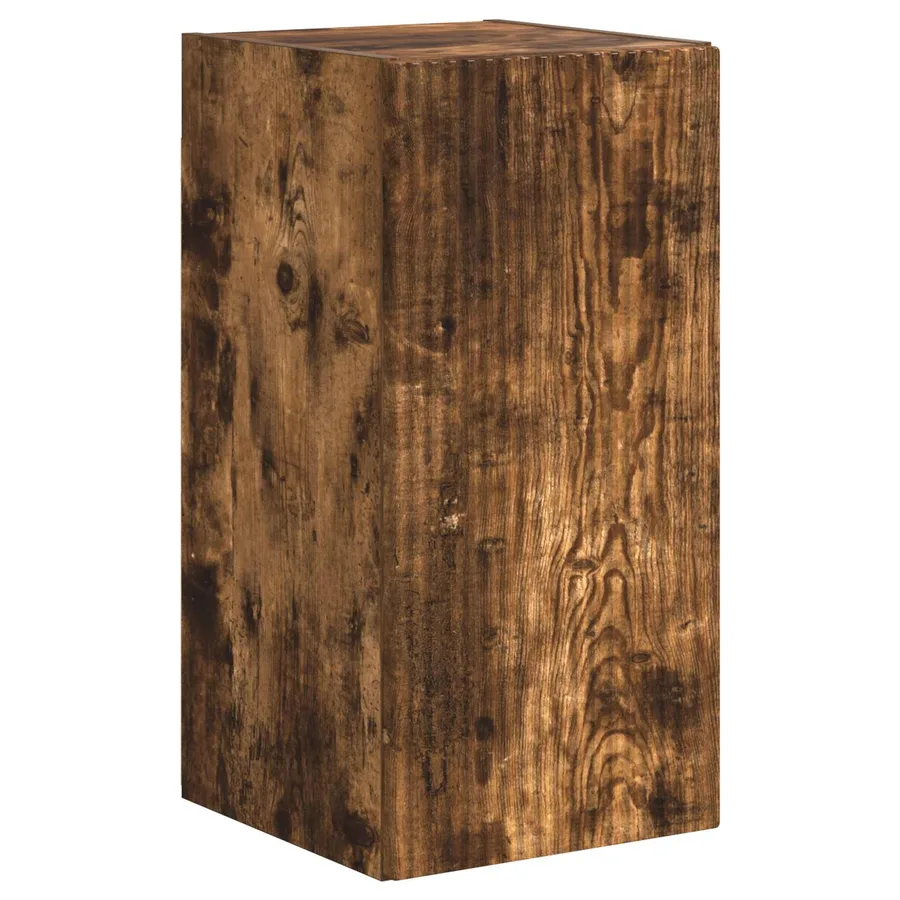Ensemble meuble TV 4 pcs Chêne fumé Bois d'ingénierie - 6