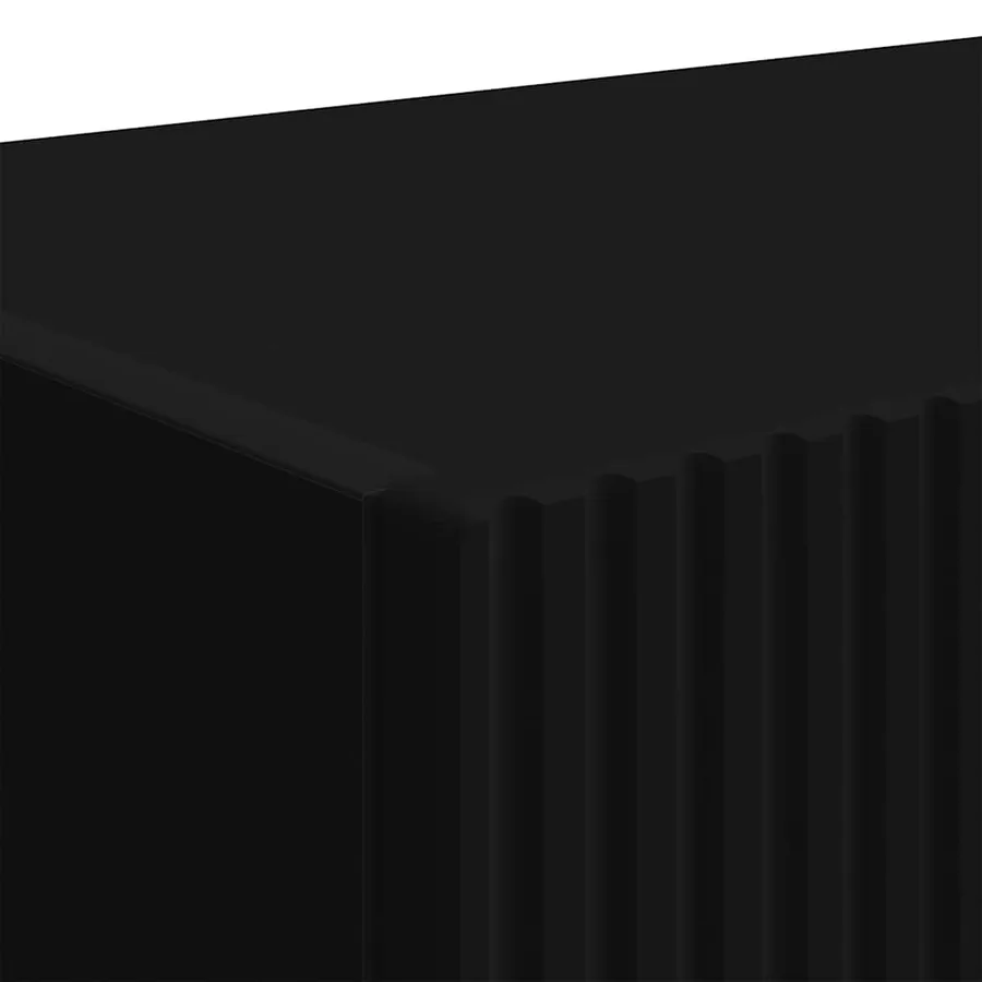 Meuble TV mural 2 pcs Noir 60 x 31 x 29,5 cm Bois d'ingénierie - 10
