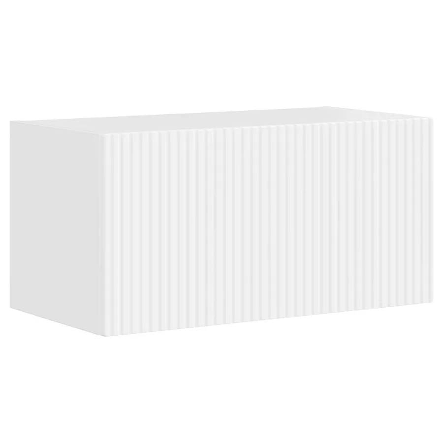Ensemble meuble TV 5 pcs Blanc brillant Bois d'ingénierie - 5