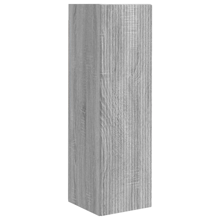 Ensemble meuble TV 4 pcs Gris Sonoma Bois d'ingénierie - 6