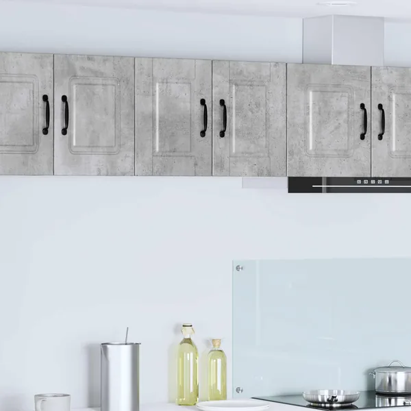 Meuble mural PORTO 2 pcs Gris béton 30 x 31 x 40 cm