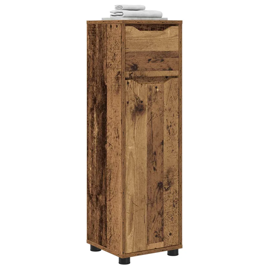 Cabinet de salle de bain Bois Ancien 30,5 x 30 x 101 cm - 3