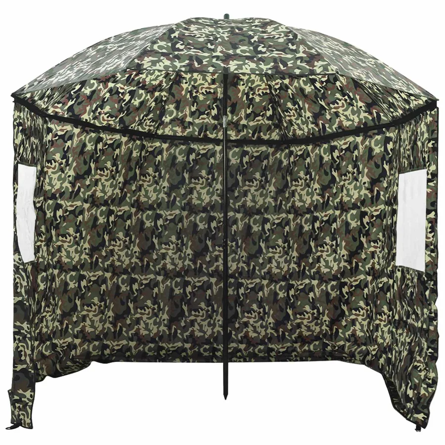 Umbrella de pêche Camouflage 240 x 210 cm Polyester Oxford - 6