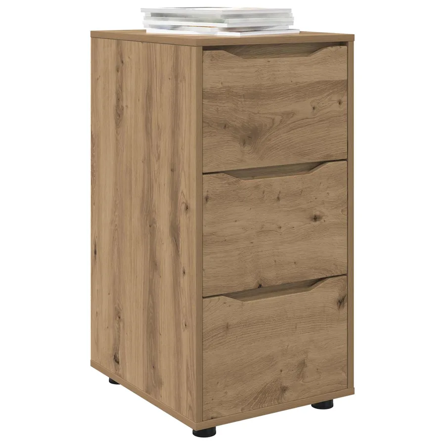 Armoire de rangement 40 x 48 x 81 cm Bois d'ingénierie - 3