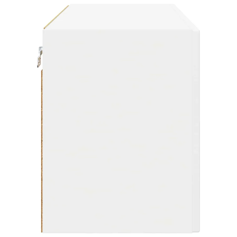 Cabinet en verre mural PORTO Blanc 60 x 31 x 40 cm - 7